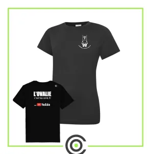 Tee-shirt femme noir