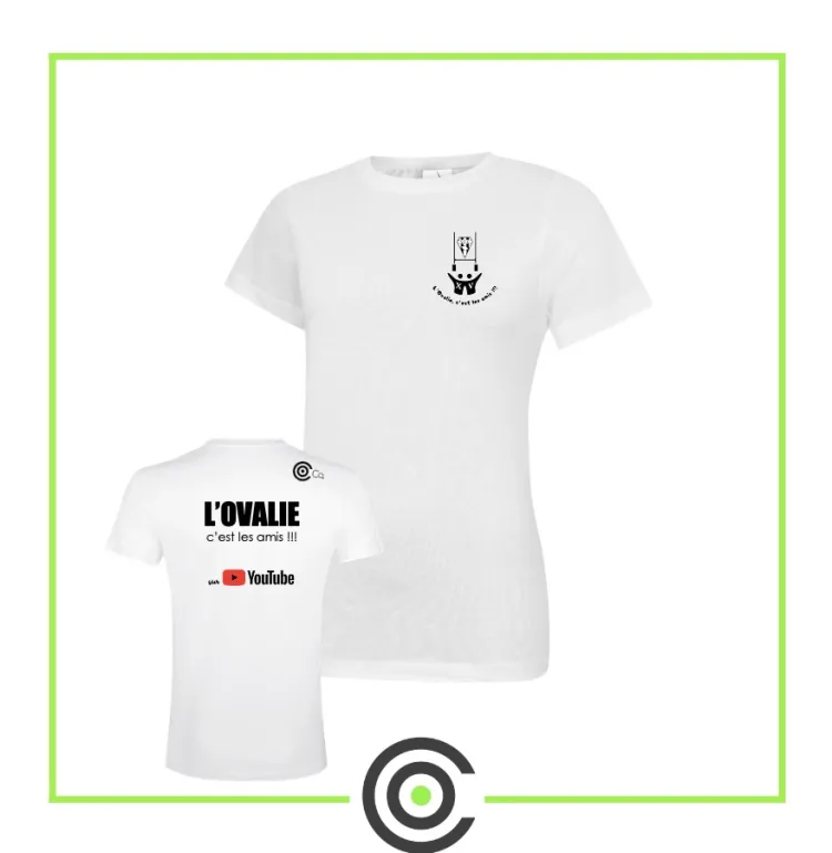 Tee-shirt femme blanc